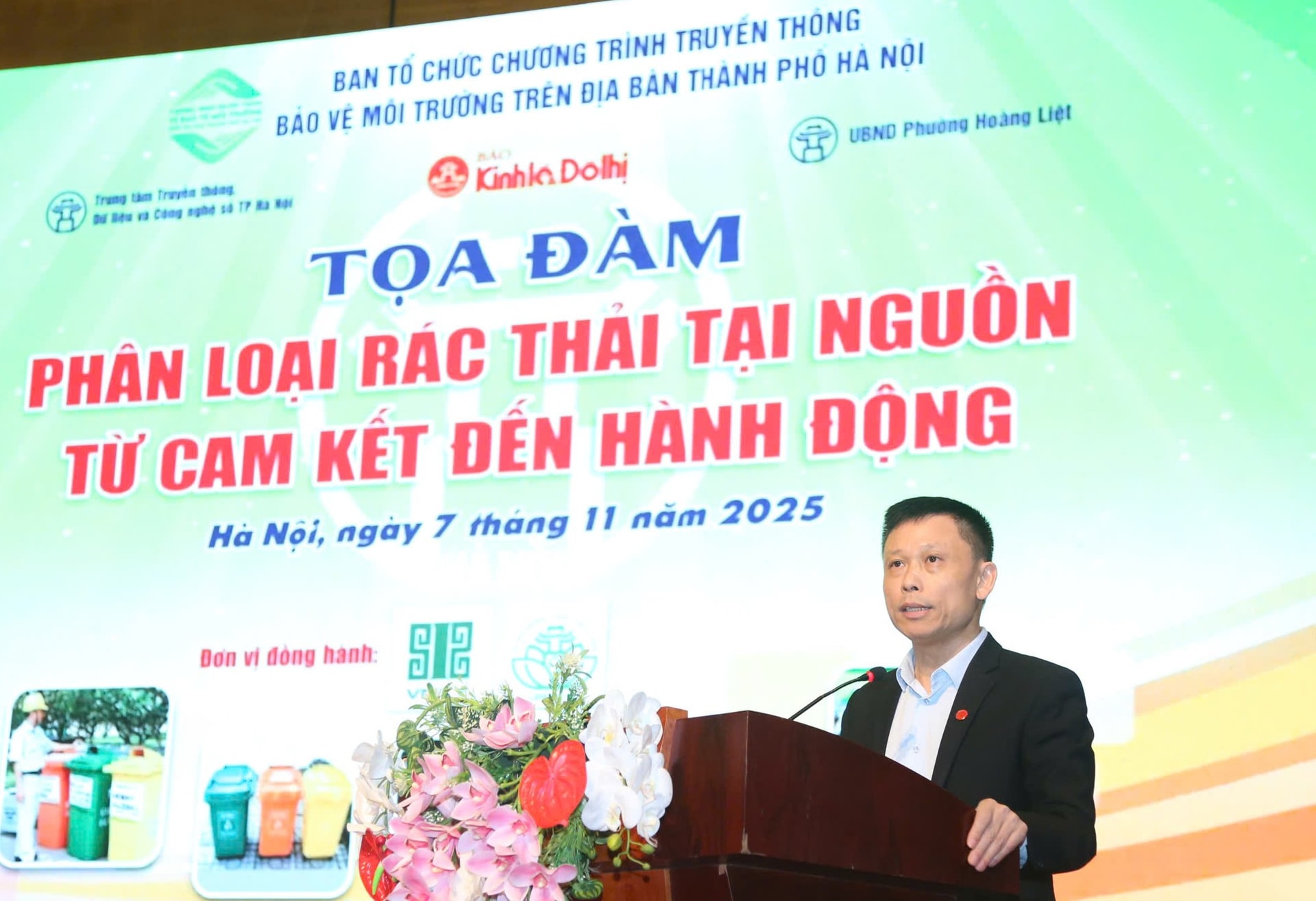 Tọa đàm "Phân loại rác thải tại nguồn, từ cam kết đến hành động thực chất"- Ảnh 1.