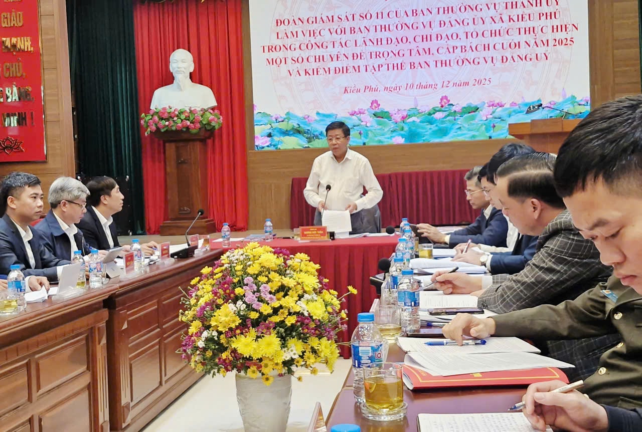 Xã Kiều Phú tăng cường kỷ luật hành chính, đẩy mạnh chuyển đổi số- Ảnh 2.