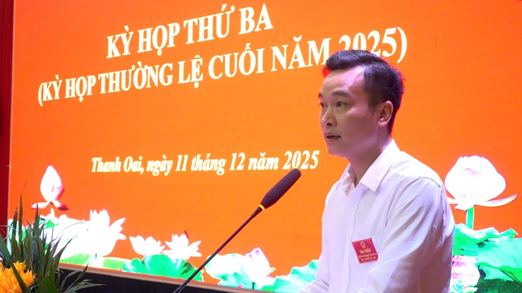 År 2025 kommer Thanh Oai kommun att uppnå och överträffa alla 11 socioekonomiska mål - Foto 4. Năm 2025 xã Thanh Oai đạt và vượt 11/11 chỉ tiêu kinh tế - xã hội- Ảnh 4.