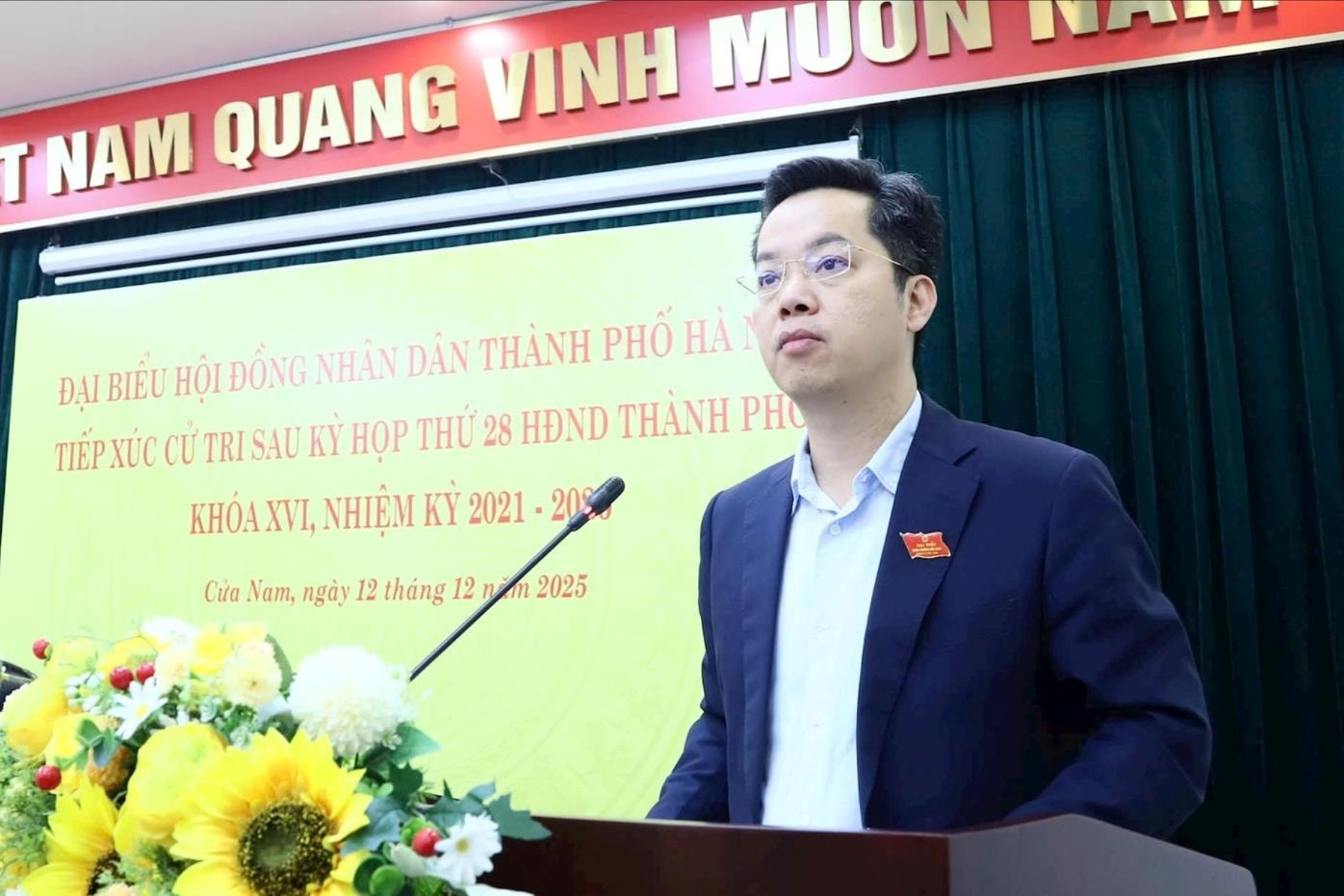 Cử tri phường Hoàn Kiếm phản ánh tiến độ thực hiện các dự án nhà ở xã hội chậm- Ảnh 3.