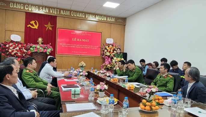 Hà Nội có thêm cơ sở phòng cháy, chữa cháy tại 141 đường Trung Văn- Ảnh 1.