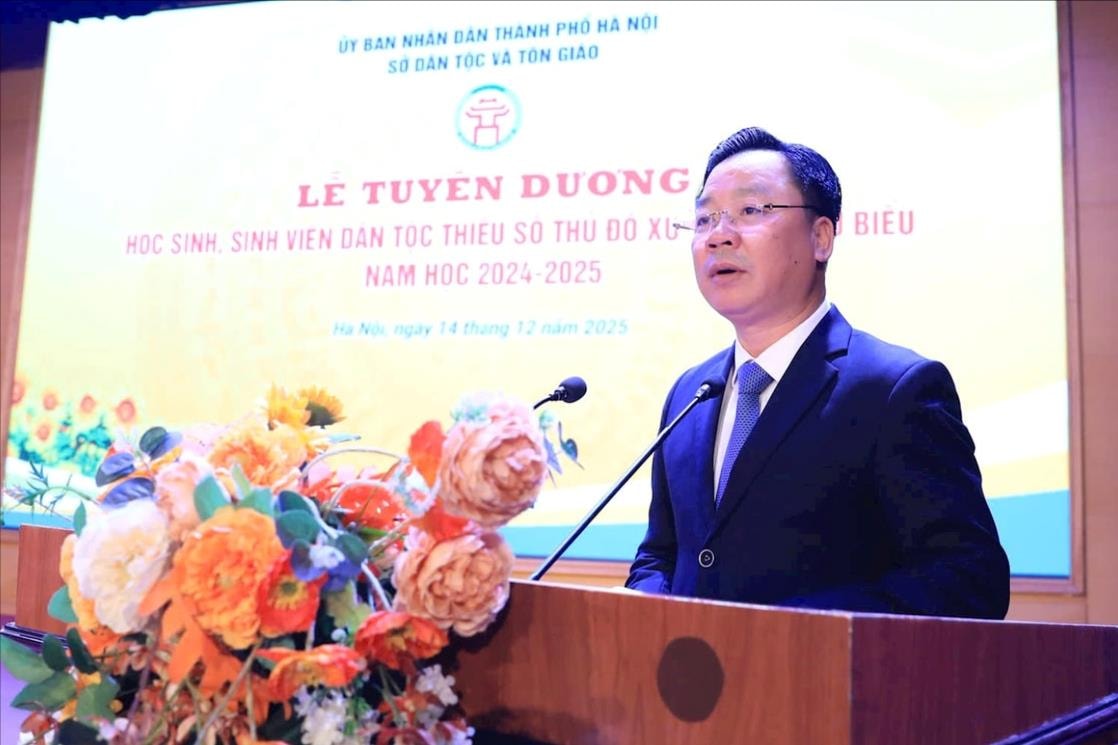 Tuyên dương học sinh, sinh viên dân tộc thiểu số Thủ đô xuất sắc năm học 2024-2025- Ảnh 3.