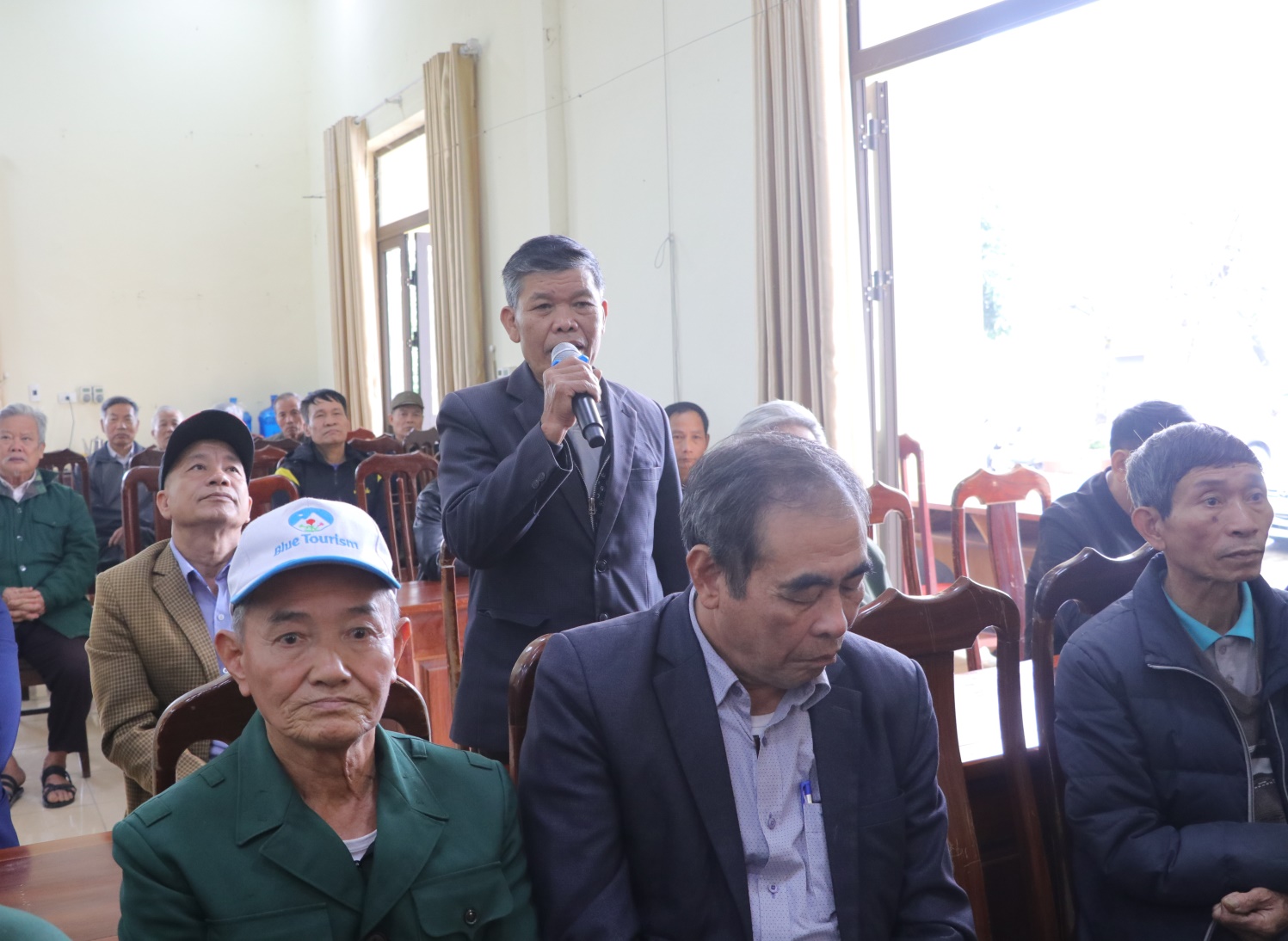 Xã Trần Phú đối thoại với người dân, doanh nghiệp về thủ tục hành chính- Ảnh 2.