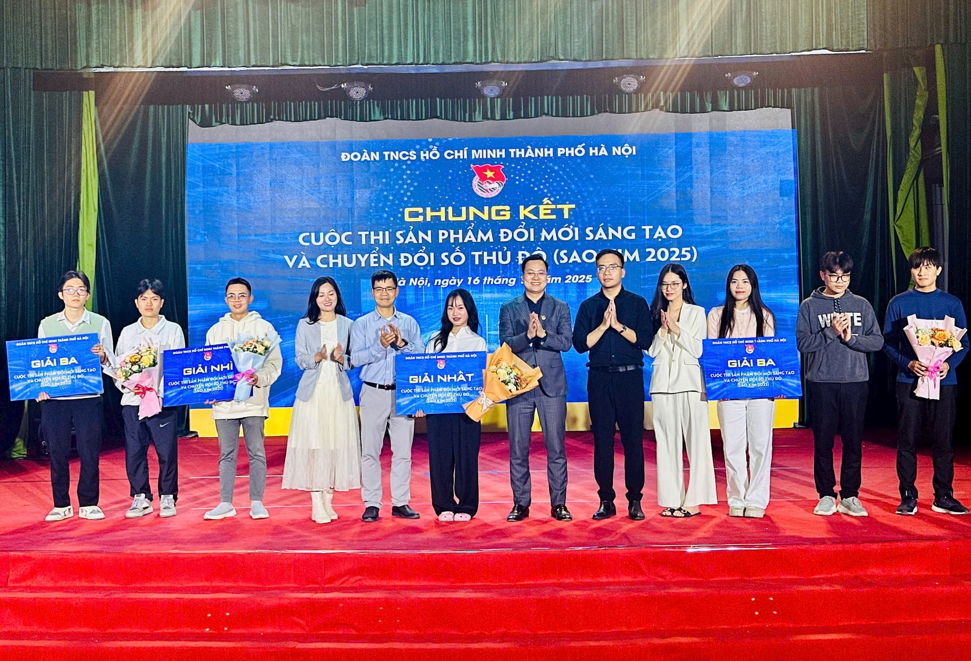 Chung kết Cuộc thi sản phẩm đổi mới sáng tạo và chuyển đổi số Thủ đô (Sao Kim 2025)- Ảnh 2.