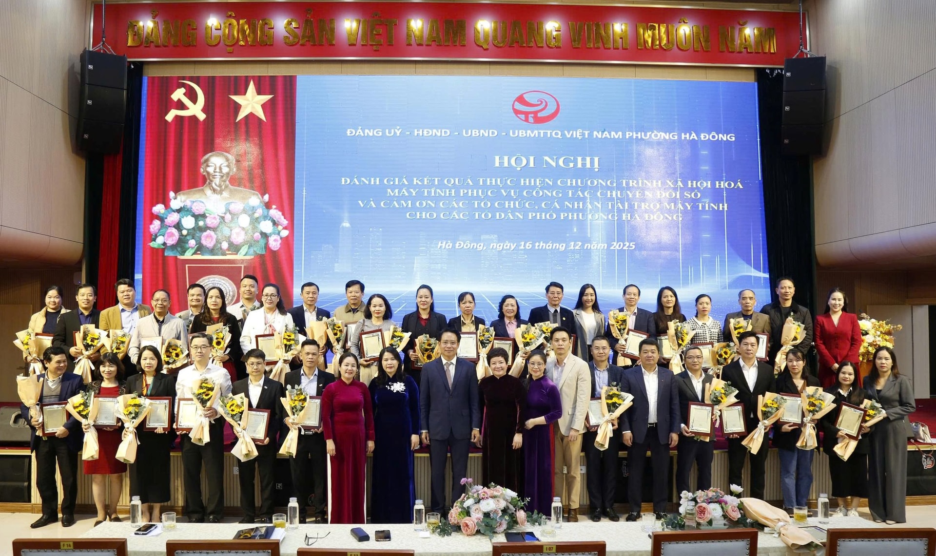 Trang bị 63 bộ máy tính cho Tổ dân phố của phường Hà Đông từ nguồn xã hội hóa- Ảnh 7.