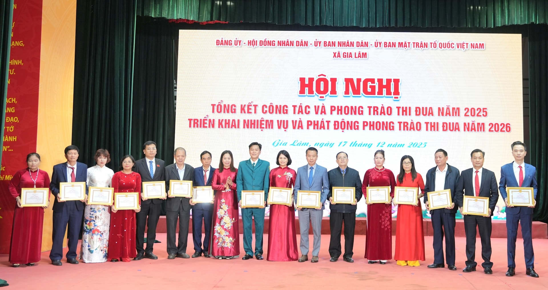 Xã Gia Lâm tổng kết phong trào thi đua năm 2025- Ảnh 1.