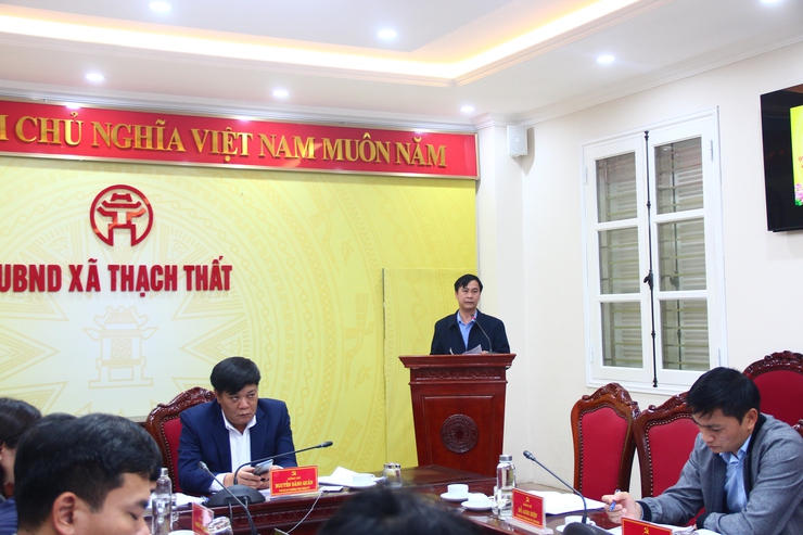 Xã Thạch Thất triển khai Kế hoạch thực hiện công tác quy hoạch cán bộ nhiệm kỳ 2025-2030, 2026-2031 và hướng dẫn quy trình các bước hiệp thương bầu cử đại biểu Hội đồng nhân dân các cấp nhiệm kỳ 2026-2031- Ảnh 2.