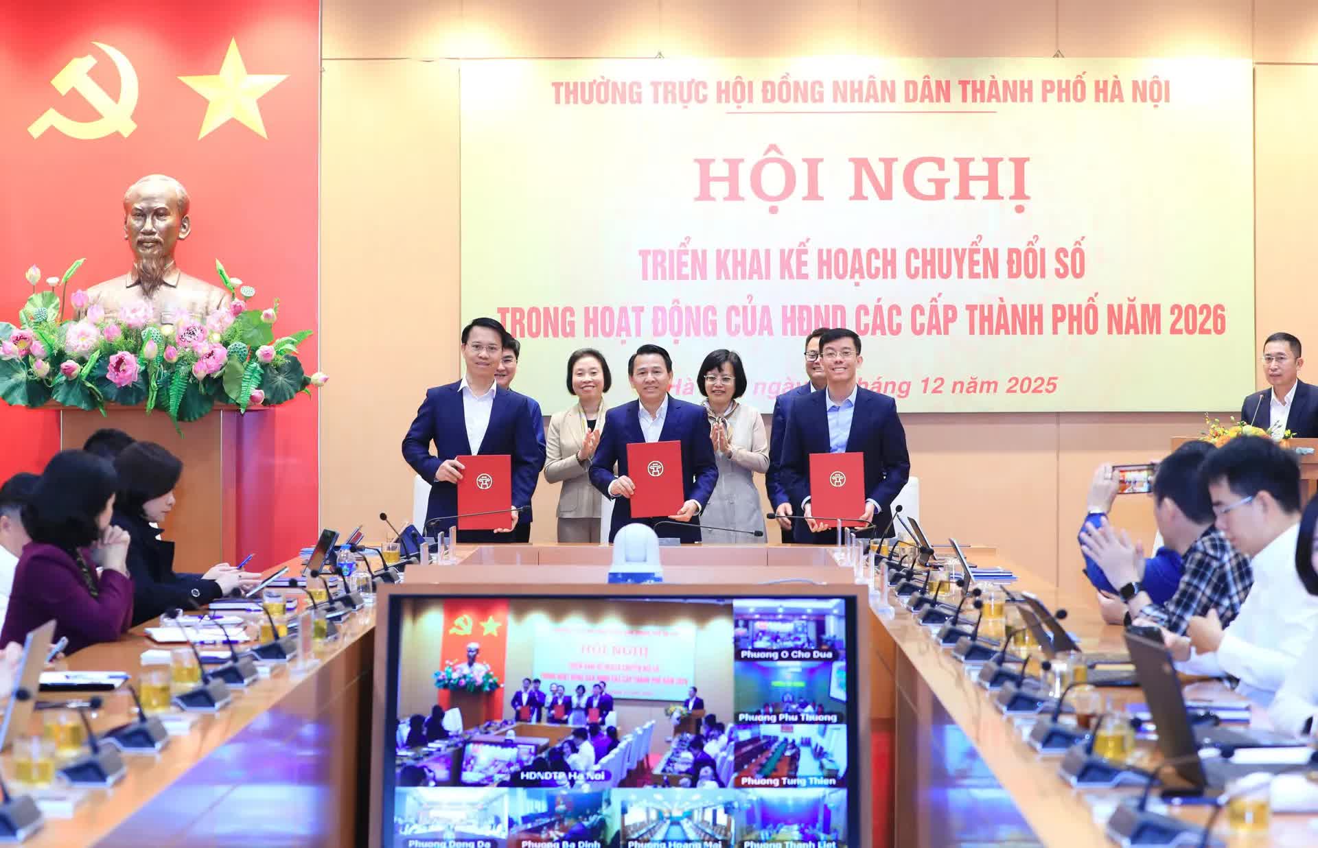 HĐND thành phố Hà Nội: Đơn vị đầu tiên trong cả nước triển khai hệ thống phần mềm phục vụ hoạt động của HĐND hai cấp- Ảnh 2.