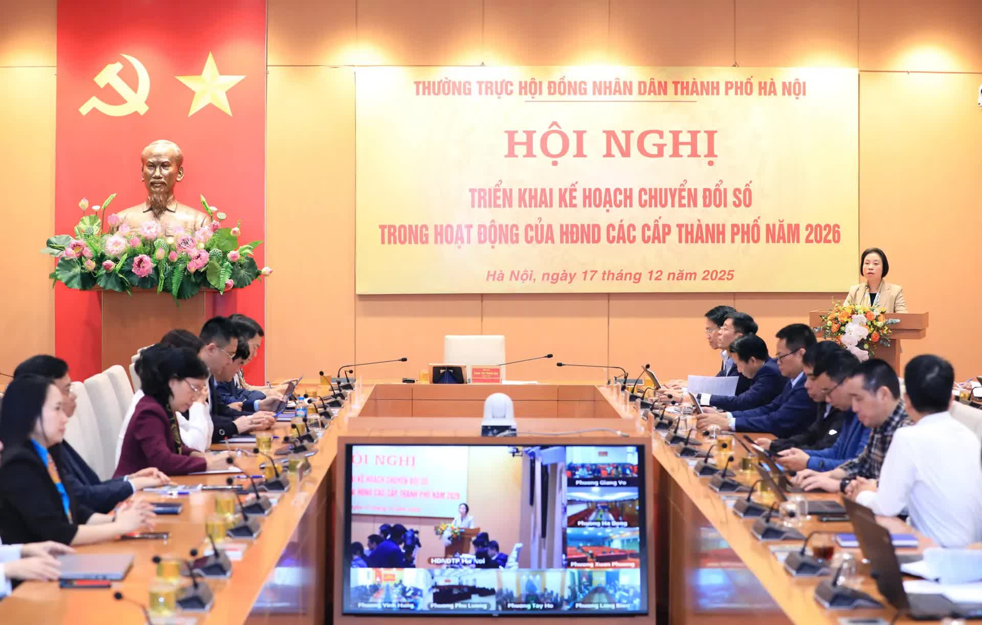 HĐND thành phố Hà Nội: Đơn vị đầu tiên trong cả nước triển khai hệ thống phần mềm phục vụ hoạt động của HĐND hai cấp- Ảnh 1.