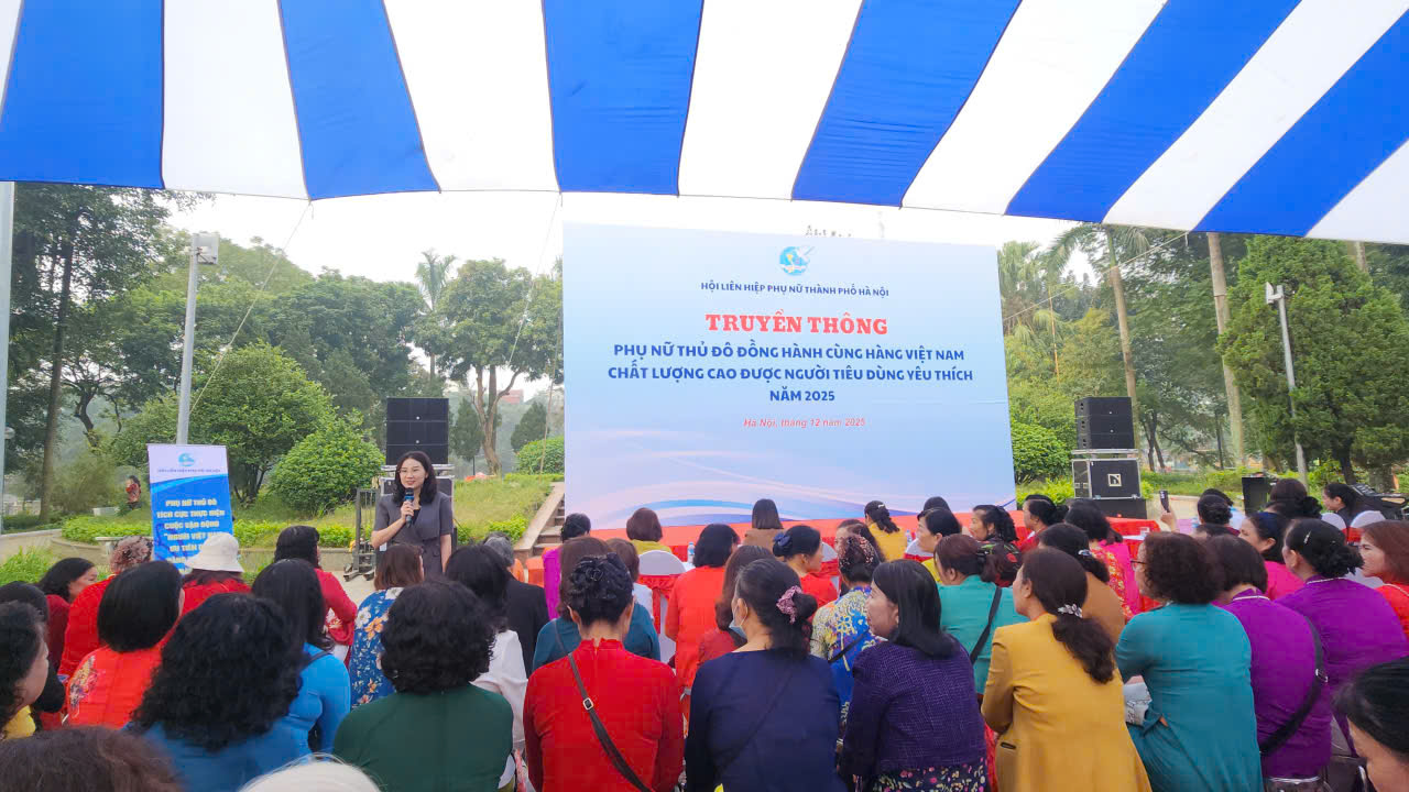 Phụ nữ Thủ đô đồng hành cùng hàng Việt Nam chất lượng cao năm 2025- Ảnh 6.