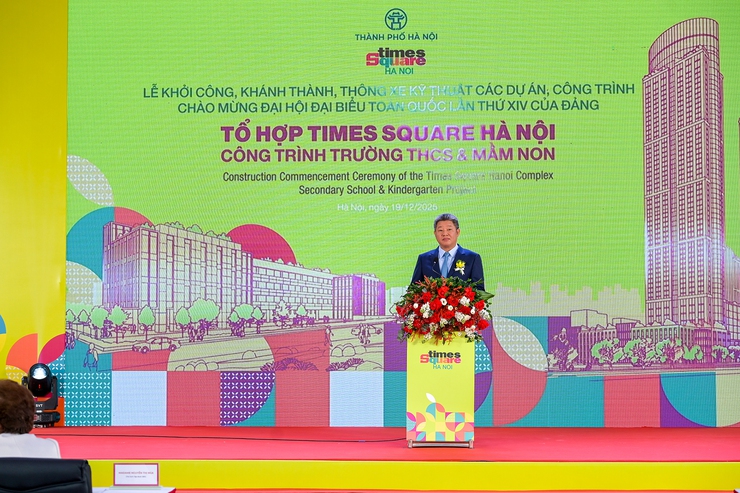 Hanoi breaks ground on Times Square complex with offices, hotels, residences and schools- Ảnh 3.