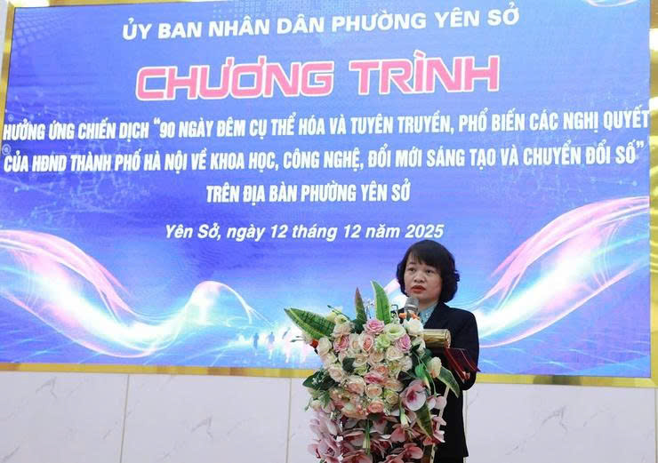 Phường Yên Sở đưa chuyển đổi số tới từng người dân trên địa bàn- Ảnh 2.