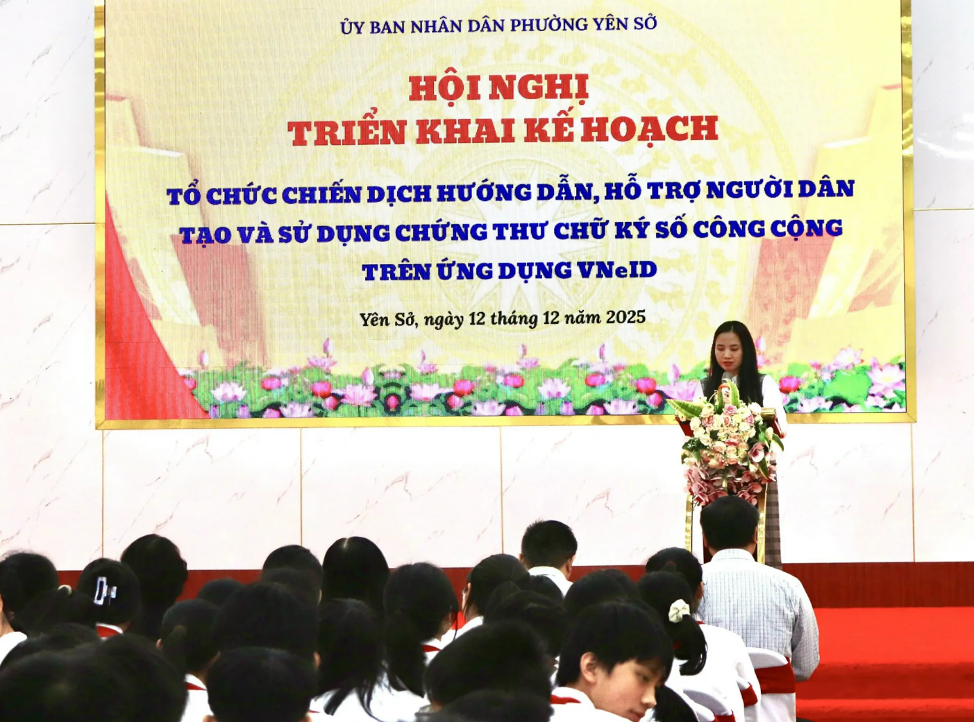 Phường Yên Sở đưa chuyển đổi số tới từng người dân trên địa bàn- Ảnh 4.