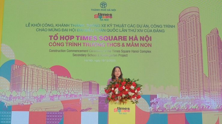 Hanoi breaks ground on Times Square complex with offices, hotels, residences and schools- Ảnh 2.