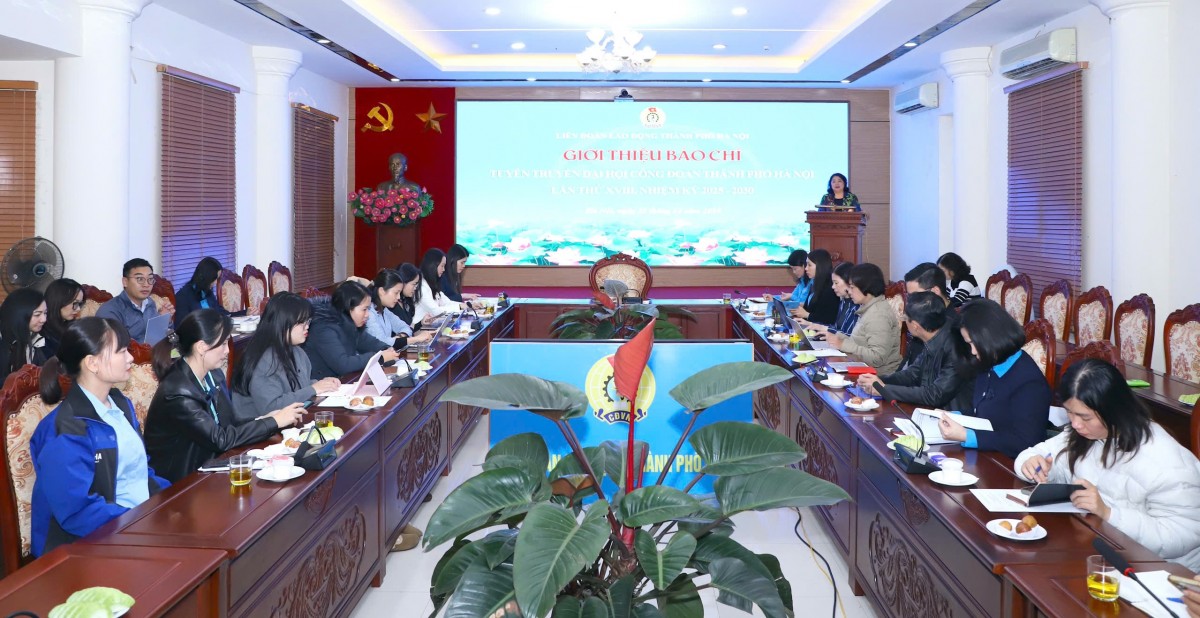 Đại hội Công đoàn lần thứ XVIII - Ngày hội lớn của cán bộ, đoàn viên, người lao động Thủ đô- Ảnh 3.