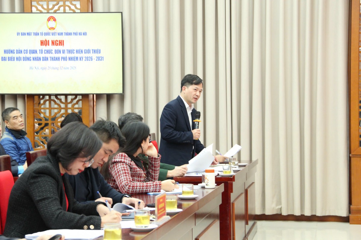 Hà Nội hướng dẫn chi tiết quy trình ứng cử HĐND Thành phố, nhiệm kỳ 2026 - 2031- Ảnh 2.