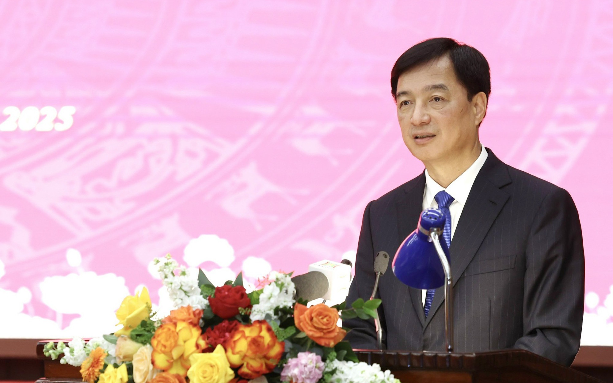 Bí thư Thành ủy Hà Nội Nguyễn Duy Ngọc phát biểu kết luận Hội nghị