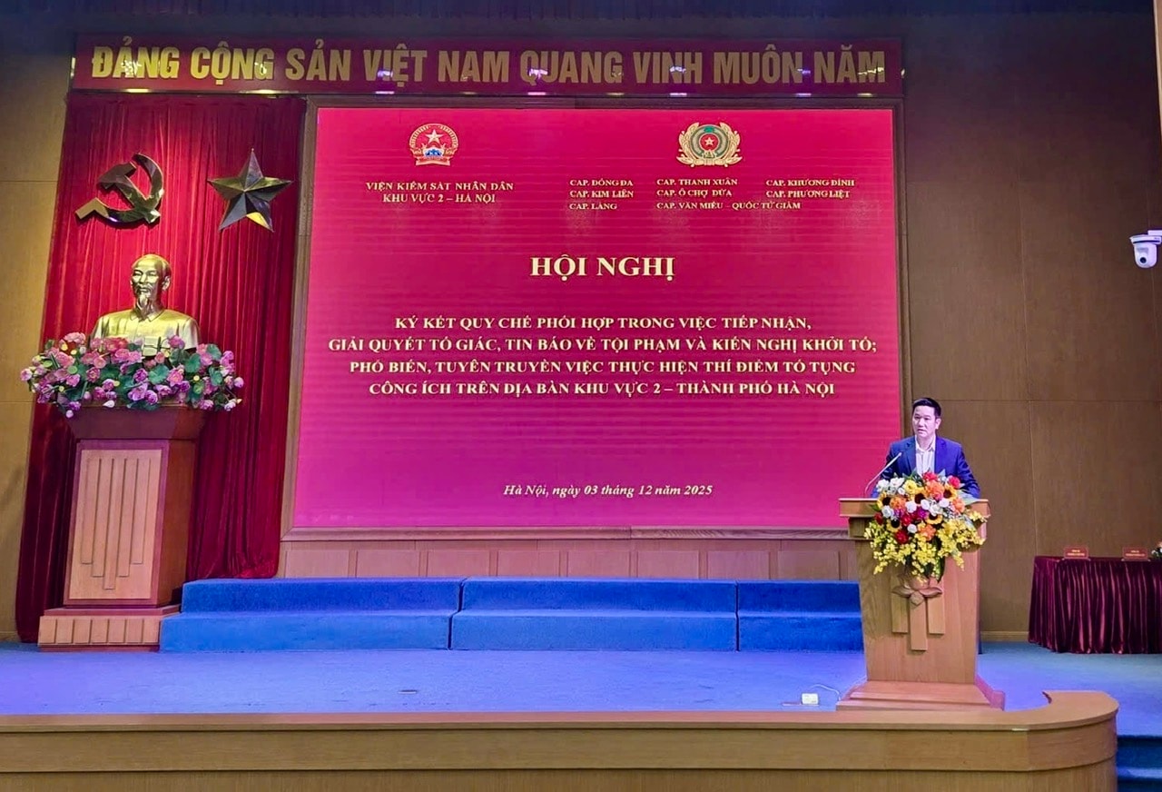Ký kết quy chế phối hợp giải quyết tin báo, tố giác về tội phạm tại 8 phường- Ảnh 2.
