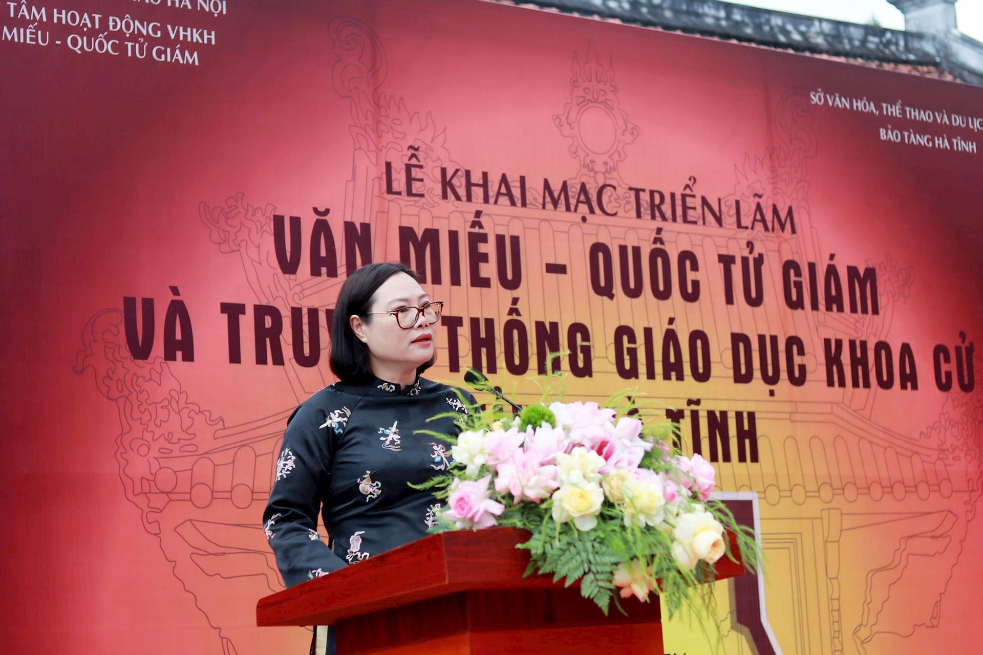Triển lãm “Văn Miếu - Quốc Tử Giám và Truyền thống giáo dục Khoa bảng tỉnh Hà Tĩnh”- Ảnh 3.