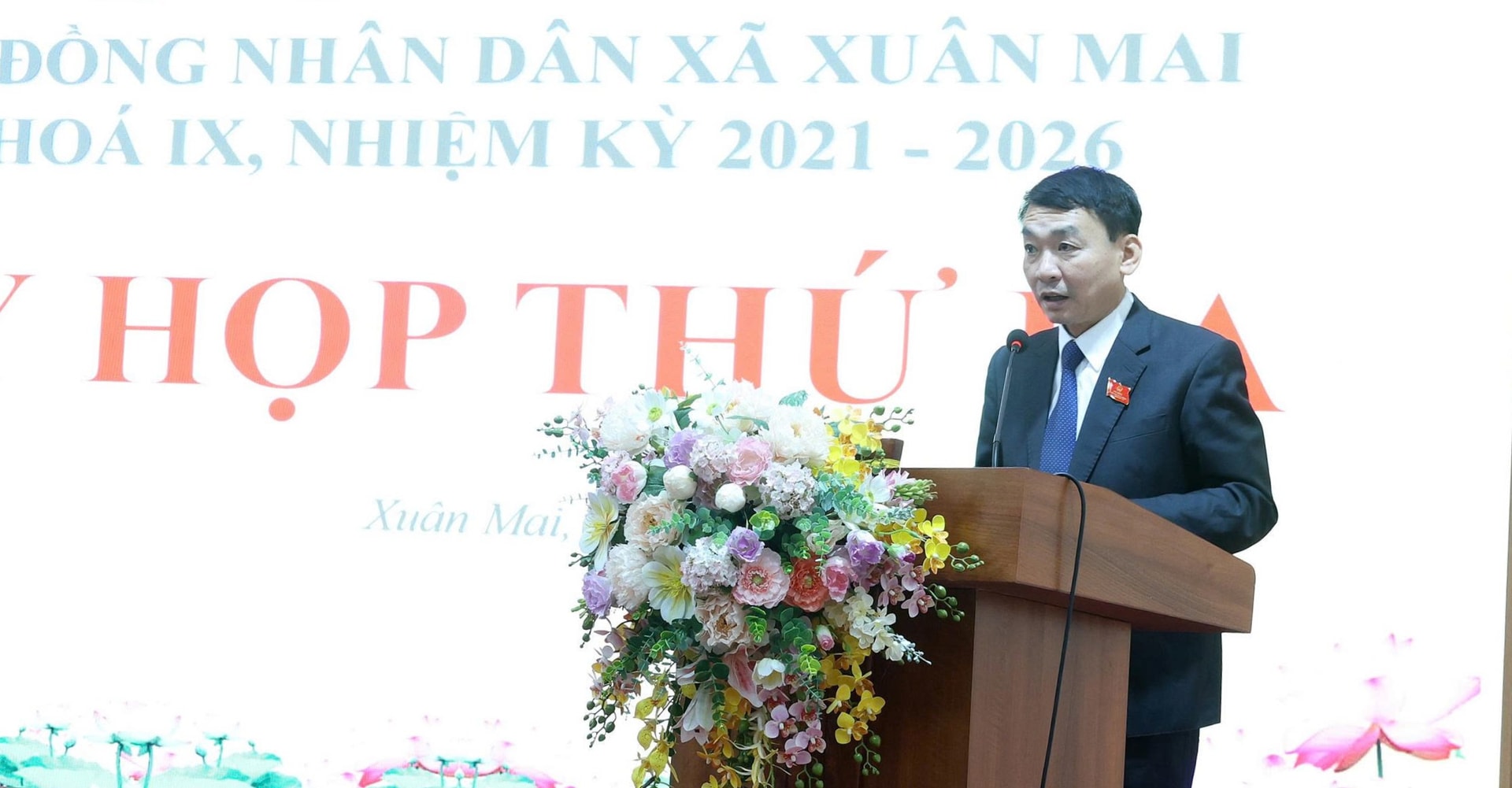 ສະພາປະຊາຊົນຕາແສງຊວຽນມາໄດ້ຜ່ານຫຼາຍມະຕິສຳຄັນ - ຮູບທີ 1. HĐND xã Xuân Mai thông qua nhiều nghị quyết quan trọng- Ảnh 1.