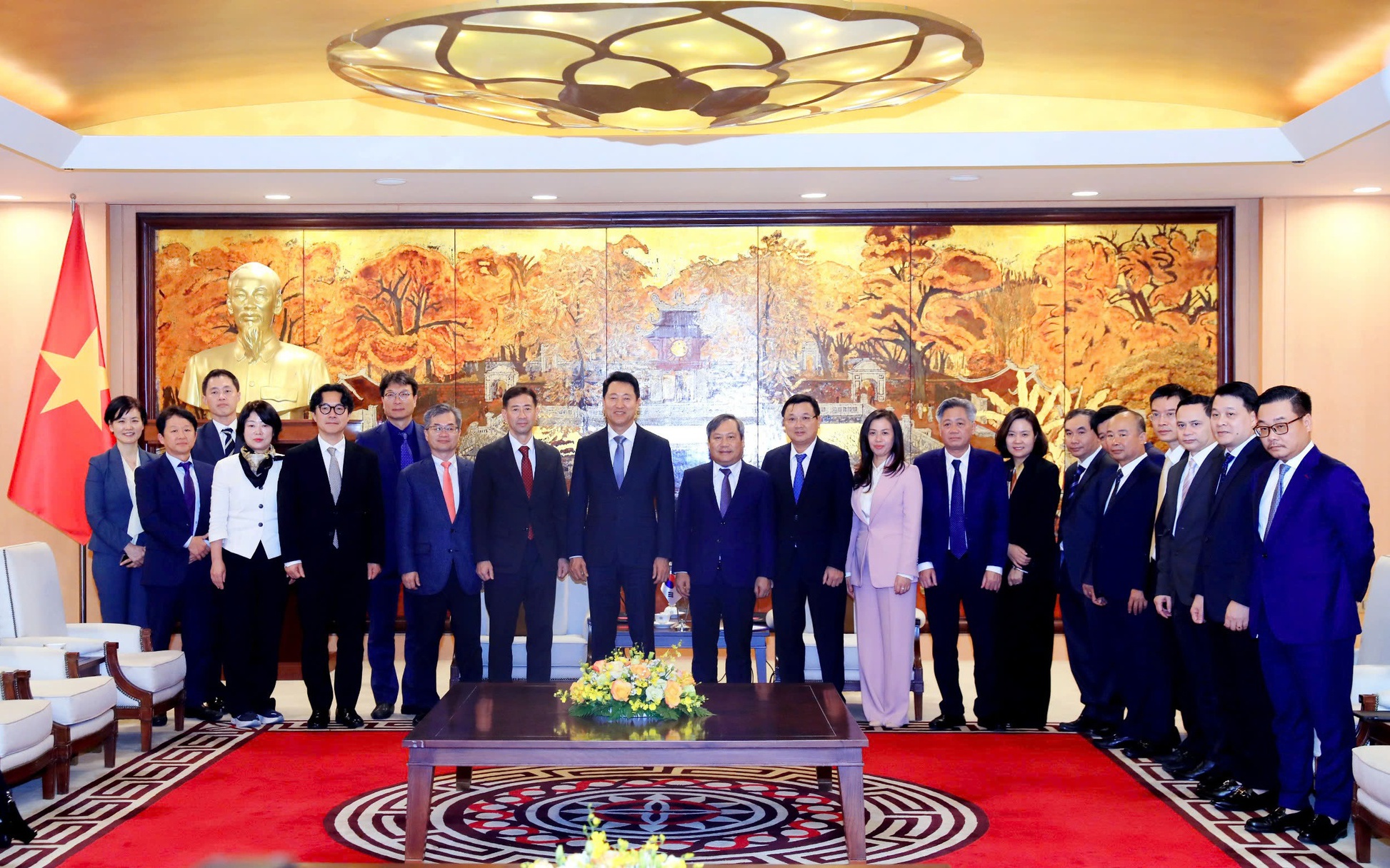 Hà Nội – Seoul siết chặt hợp tác phát triển đô thị thông minh và không gian sông Hồng