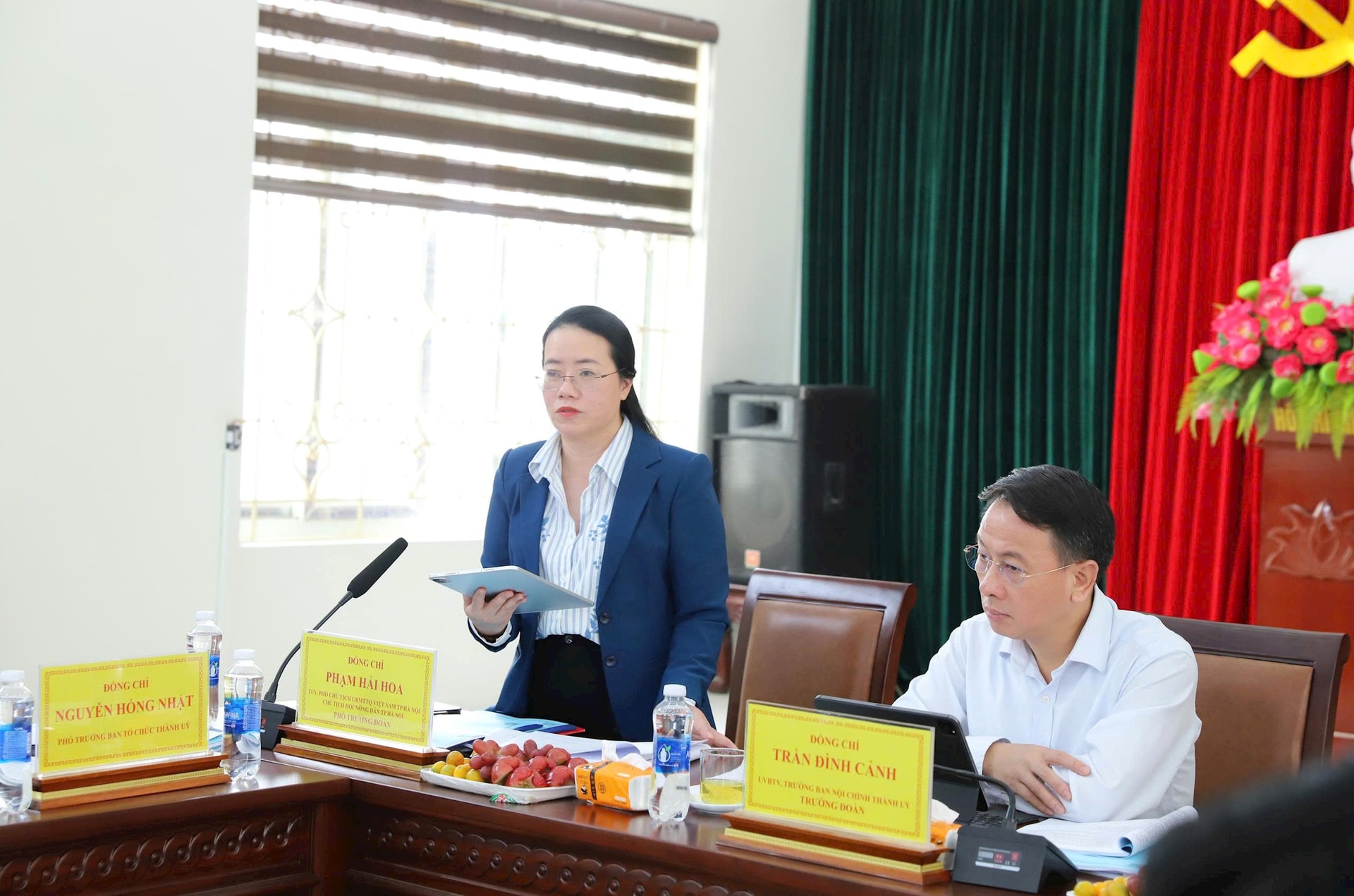 Mô hình chính quyền địa phương hai cấp tại Thượng Phúc vận hành thông suốt- Ảnh 4.