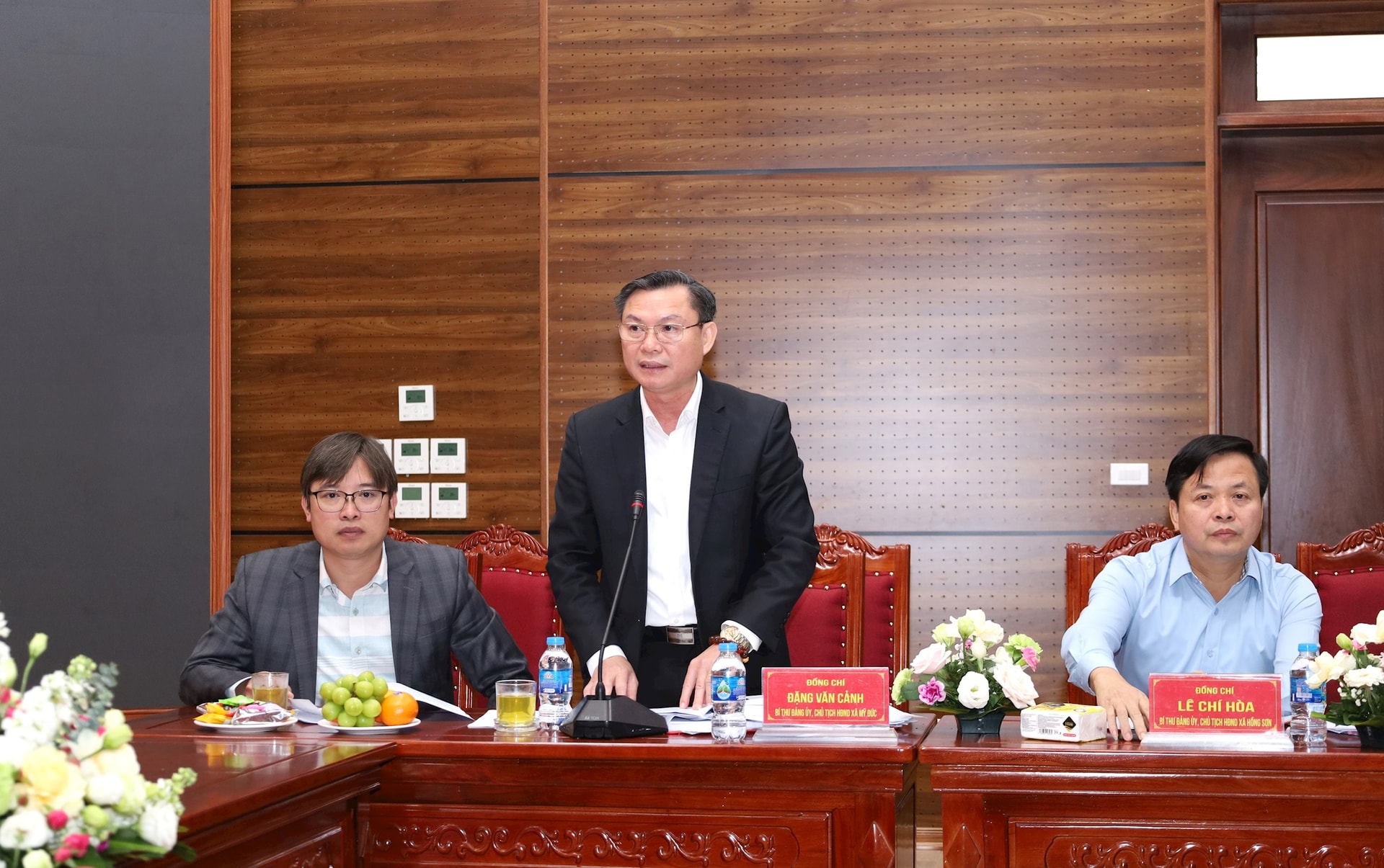 Xã Mỹ Đức và Hồng Sơn vận hành chính quyền địa phương hai cấp thông suốt- Ảnh 2.