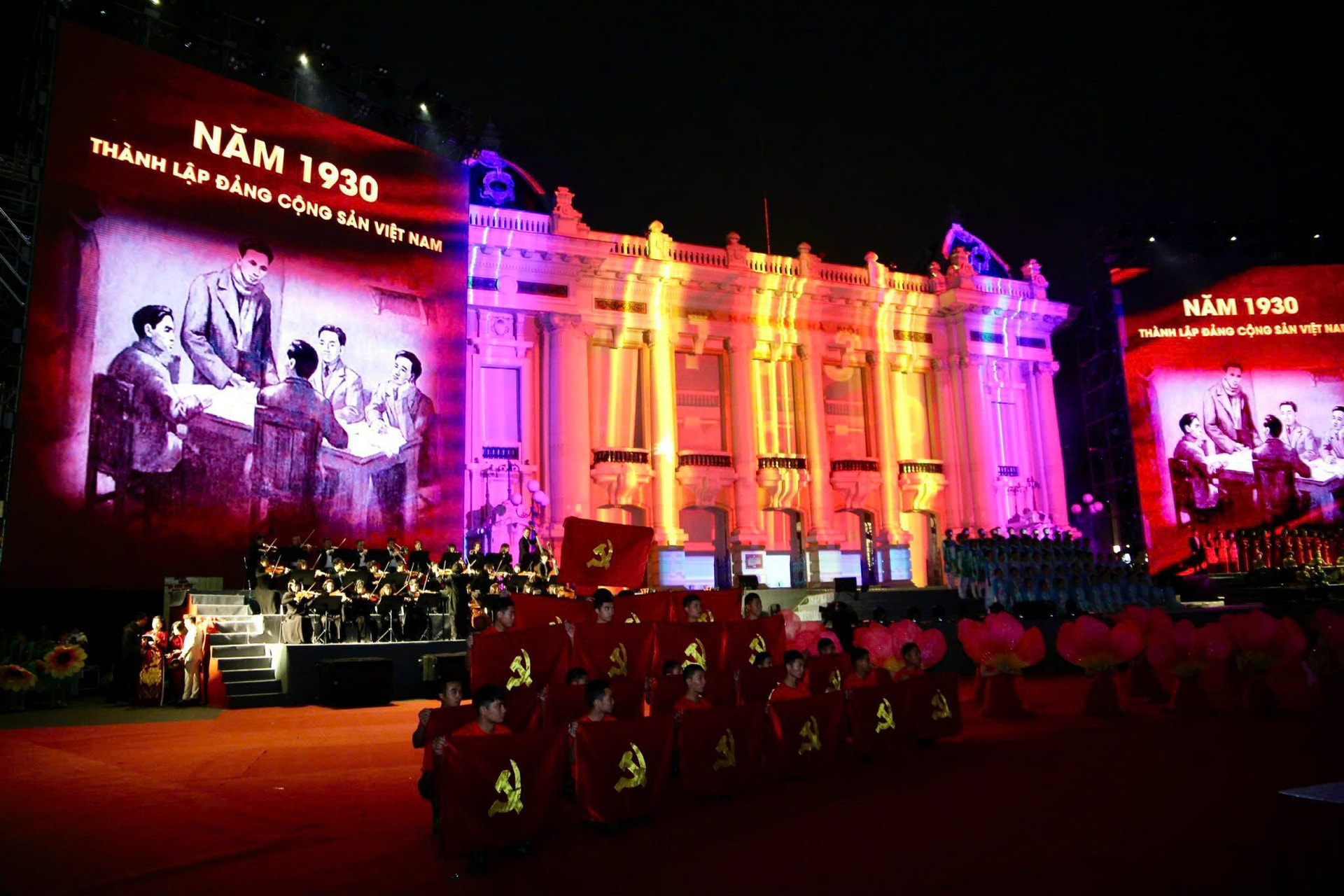 Hùng tráng chương trình nghệ thuật “95 năm - Ánh sáng soi đường”- Ảnh 4.