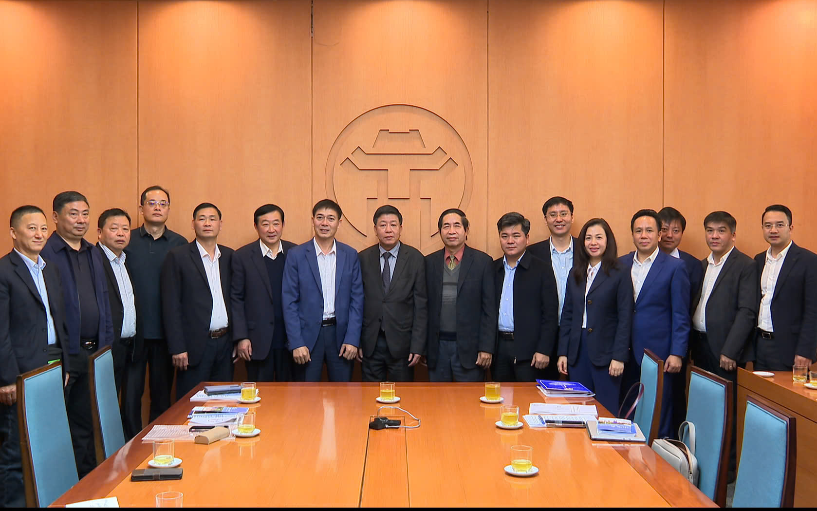 Thành phố Hà Nội hoan nghênh Đoàn Doanh nghiệp tỉnh Giang Tô, Trung Quốc sang làm việc, khảo sát tại Hà Nội 