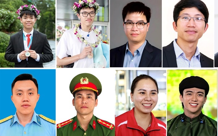 10 gương mặt trẻ Việt Nam tiêu biểu năm 2024