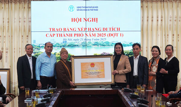 Hà Nội: 17 di tích được trao Bằng xếp hạng cấp thành phố đợt 1 năm 2025- Ảnh 1.