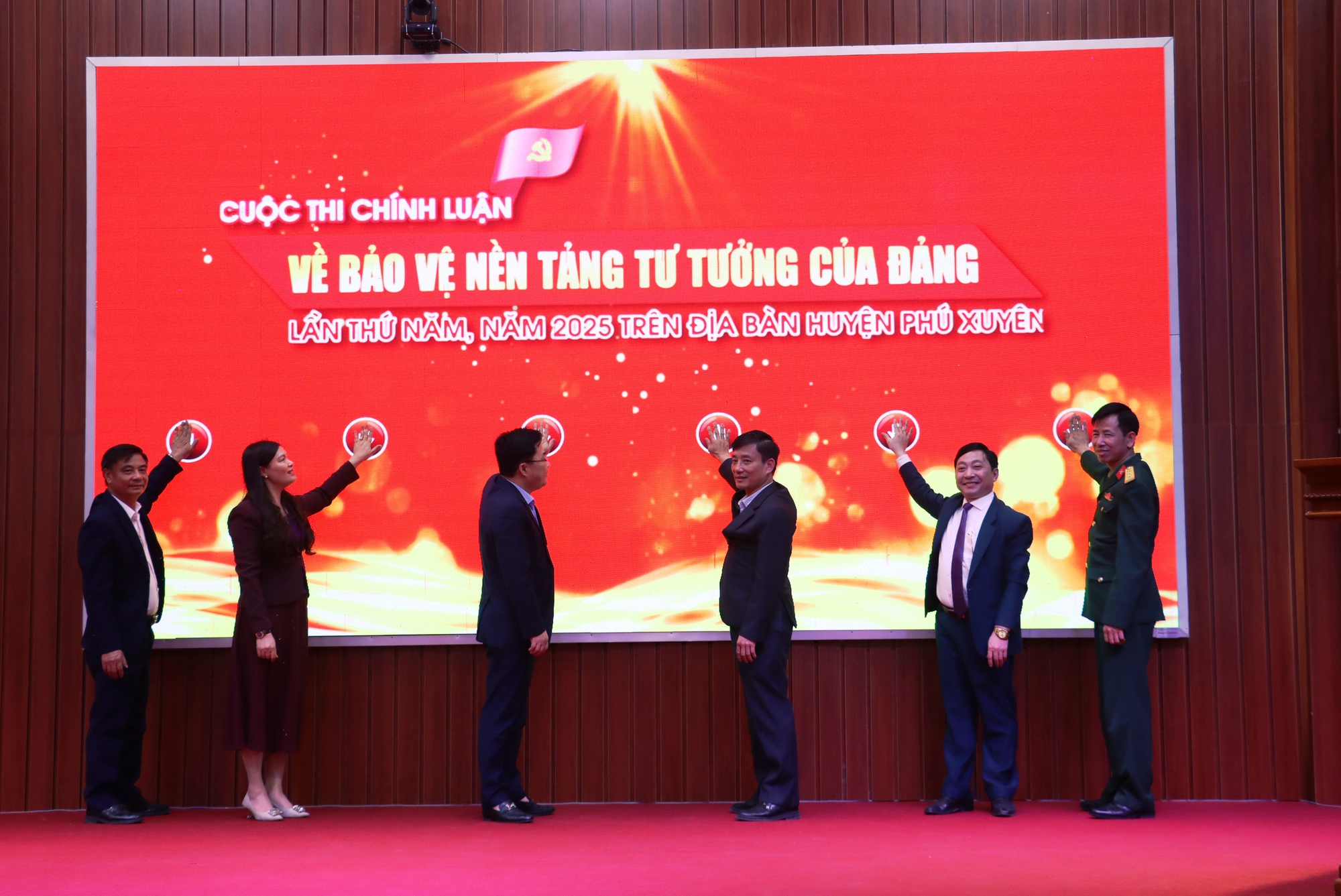 Phú Xuyên: Phát động cuộc thi bảo vệ nền tảng tư tưởng của Đảng lần thứ V năm 2025- Ảnh 3.