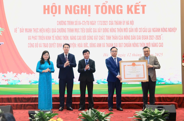 Hoài Đức: Tiếp tục phát triển bền vững, hướng tới nông thôn mới kiểu mẫu- Ảnh 1.