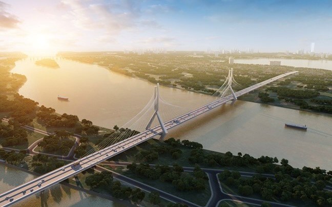 Phê duyệt phương án tuyến, vị trí công trình cầu Tứ Liên