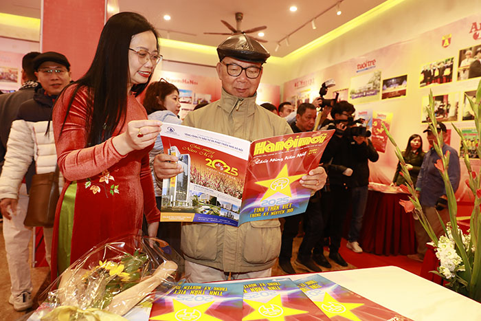 Khai mạc Hội báo Xuân Ất Tỵ - Hà Nội 2025- Ảnh 6.