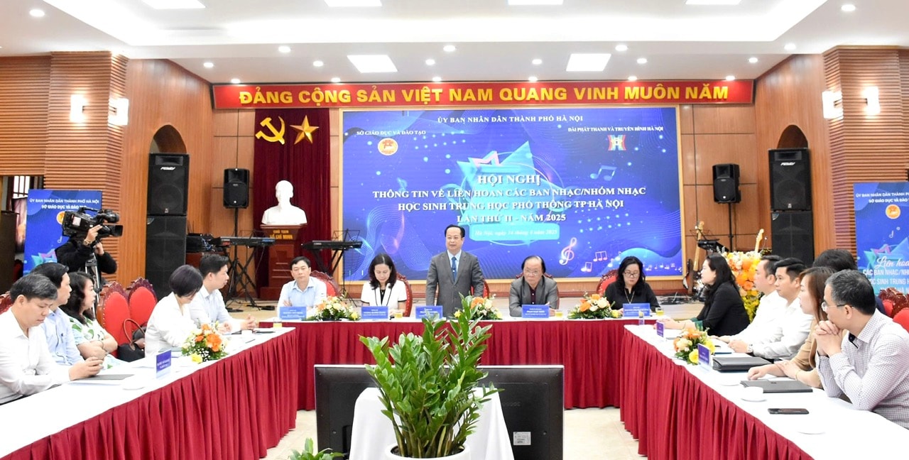 37 đội tham gia Liên hoan các ban nhạc học sinh Thành phố lần thứ II năm 2025- Ảnh 1.