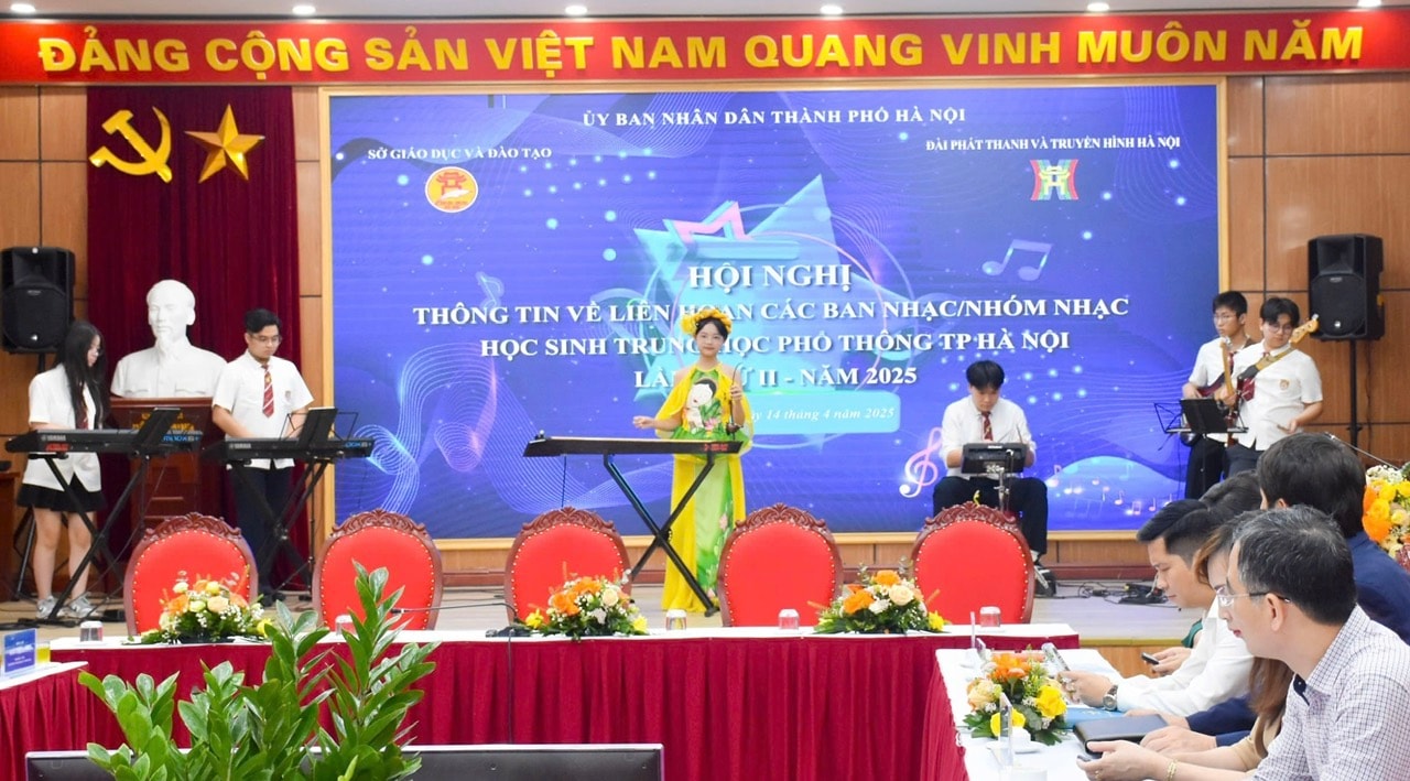 37 đội tham gia Liên hoan các ban nhạc học sinh Thành phố lần thứ II năm 2025- Ảnh 3.
