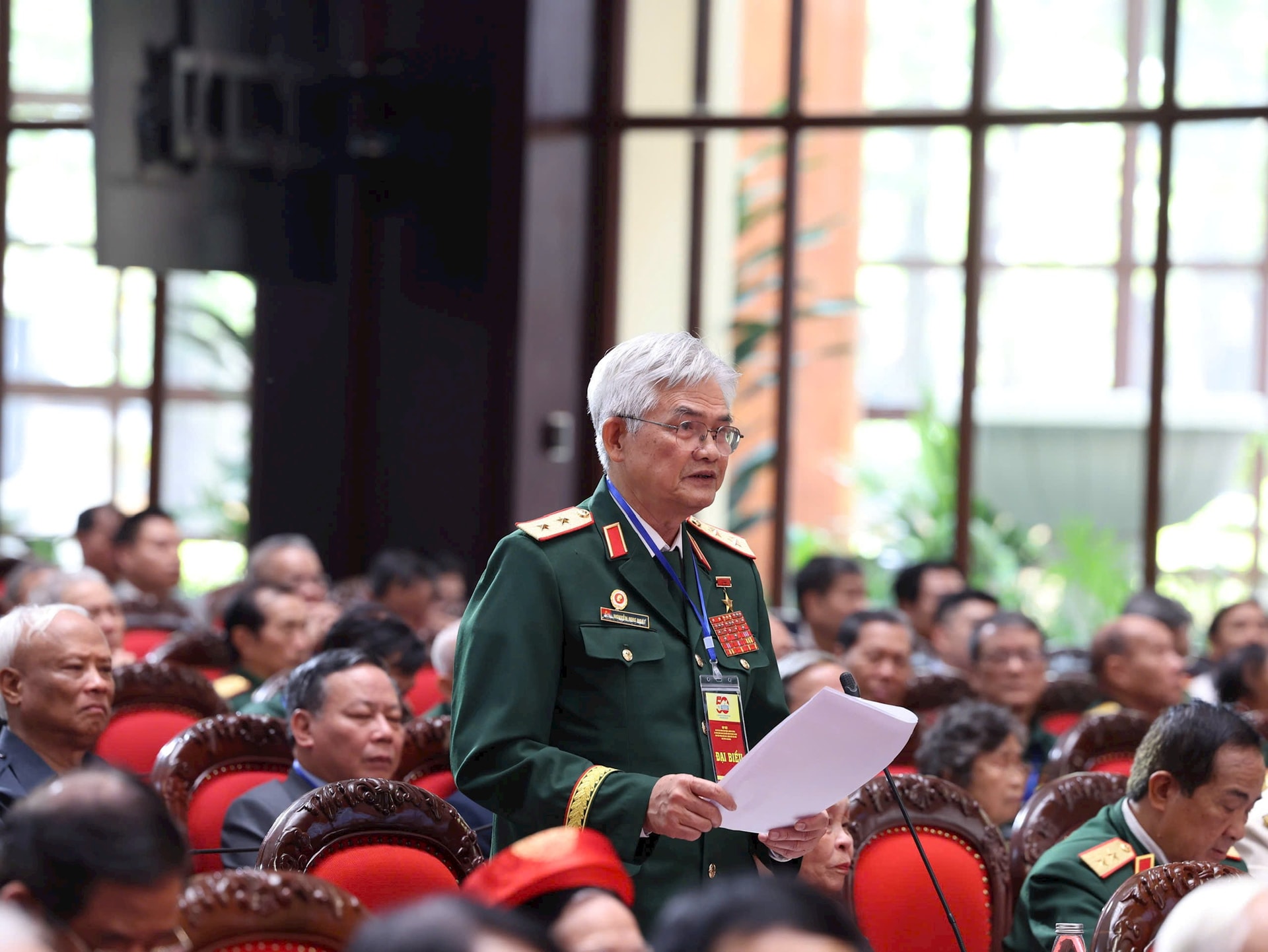 Tổng Bí thư Tô Lâm gặp mặt cán bộ lão thành cách mạng, người có công, gia đình chính sách tiêu biểu khu vực miền Bắc- Ảnh 2.