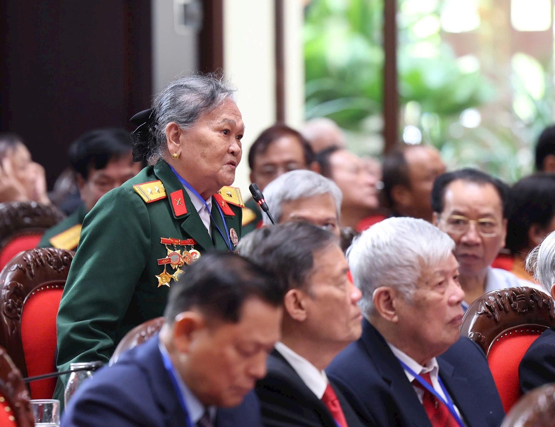 Tổng Bí thư Tô Lâm gặp mặt cán bộ lão thành cách mạng, người có công, gia đình chính sách tiêu biểu khu vực miền Bắc- Ảnh 5.