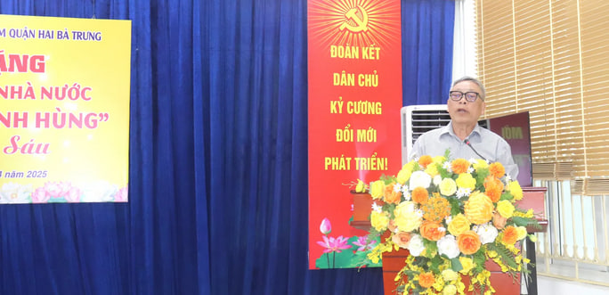 Quận Hai Bà Trưng long trọng tổ chức Lễ truy tặng danh hiệu "Bà mẹ Việt Nam anh hùng"- Ảnh 4.