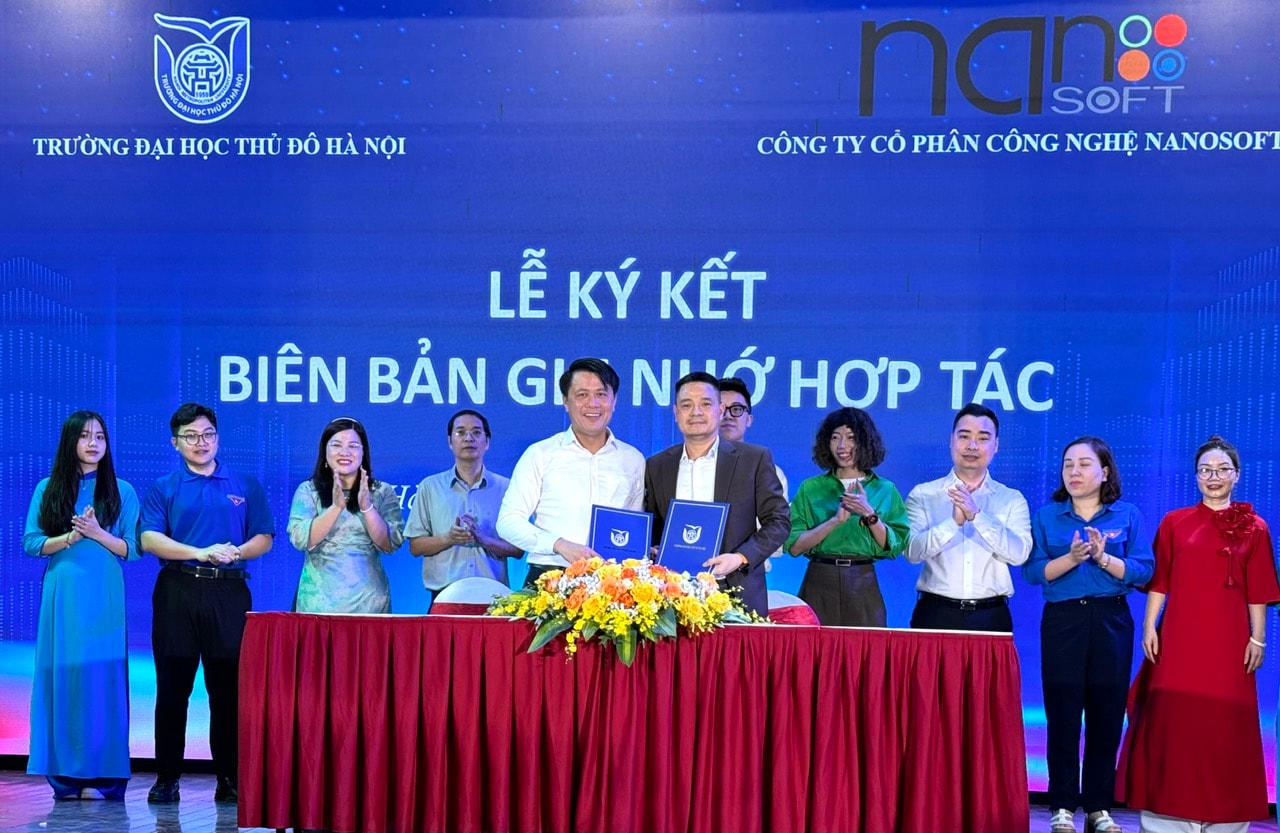 Cơ hội để sinh viên Trường Đại học Thủ đô Hà Nội tiếp cận thị trường lao động- Ảnh 1.