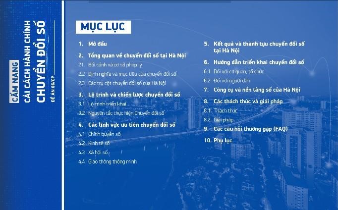 Hà Nội xây dựng cẩm nang cải cách hành chính, chuyển đổi số thực hiện Đề án 06- Ảnh 2.