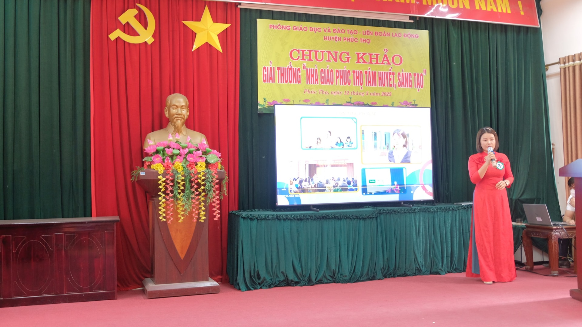 Chung khảo Giải thưởng “Nhà giáo Phúc Thọ tâm huyết, sáng tạo” năm 2025- Ảnh 2.