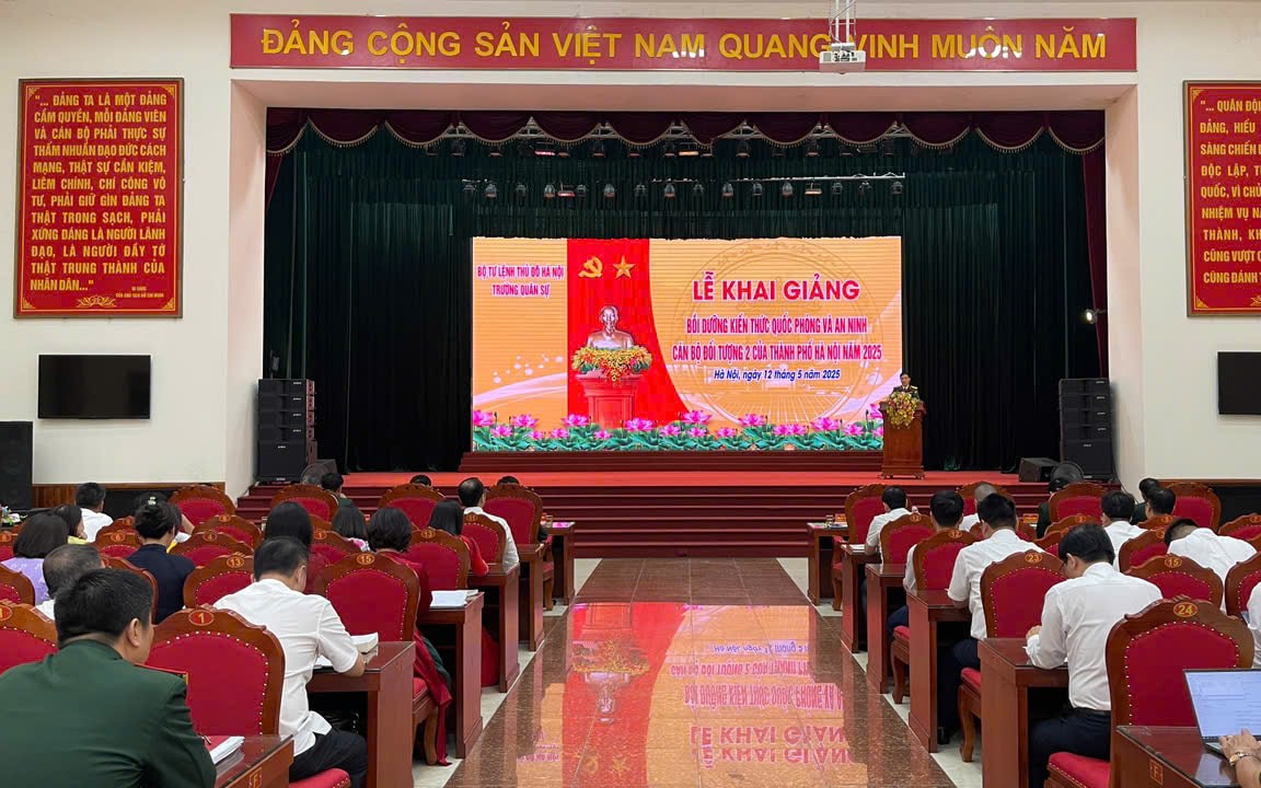 Quang cảnh Lễ khai giảng