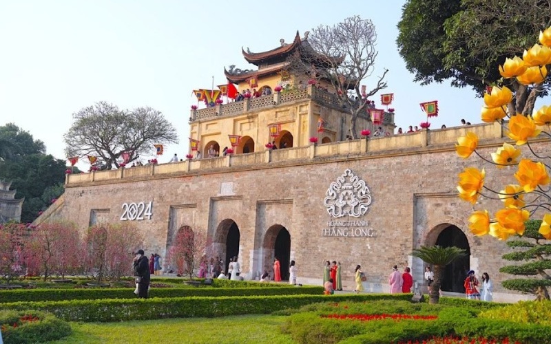 Hoàng Thành Thăng Long (Ảnh: St)