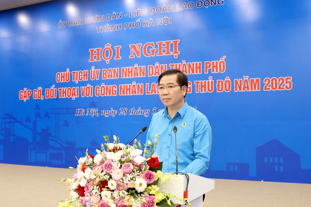 Chủ tịch UBND Thành phố Trần Sỹ Thanh gặp gỡ, đối thoại với công nhân- Ảnh 4.