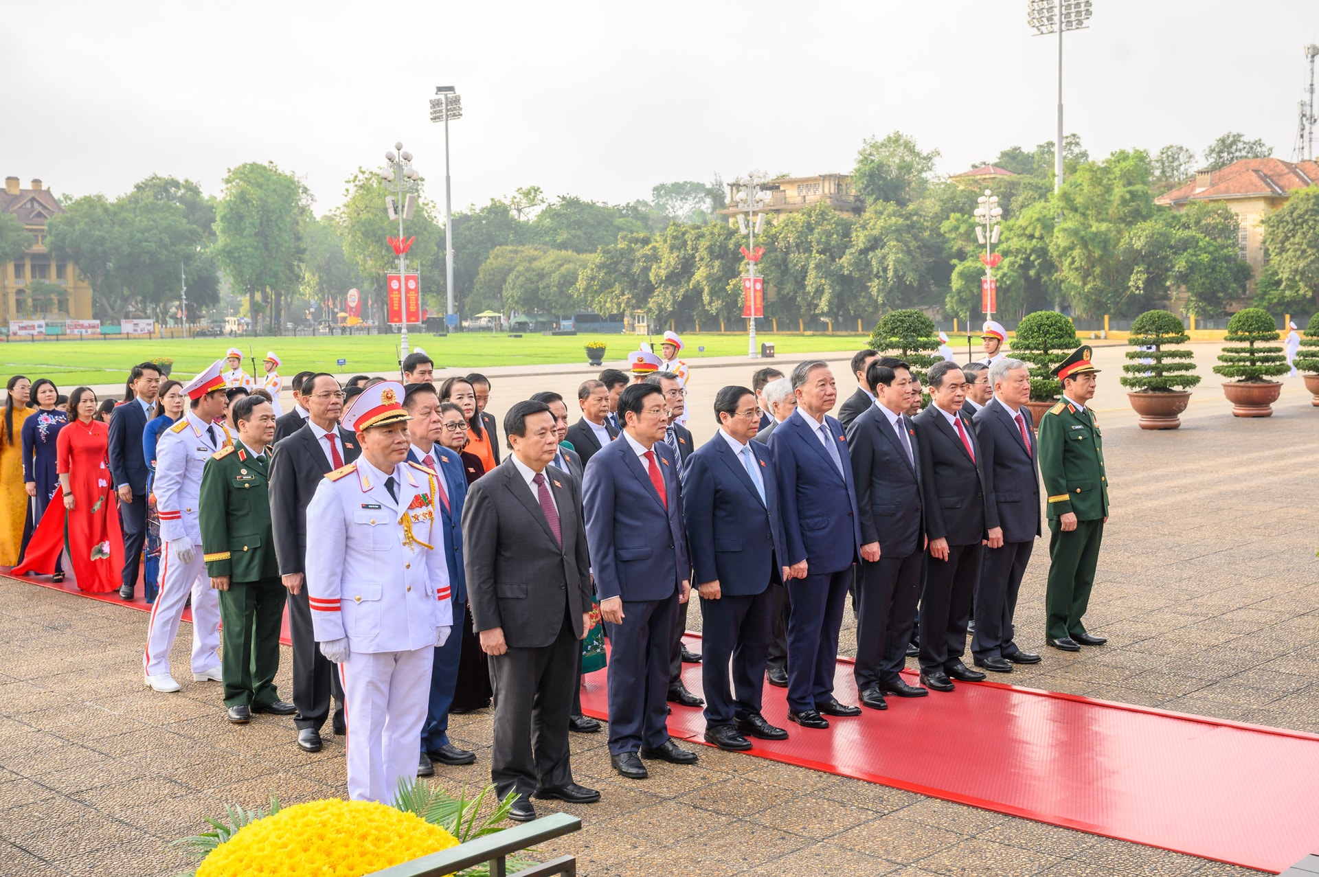 Khai mạc trọng thể kỳ họp thứ chín, Quốc hội khóa XV- Ảnh 2.