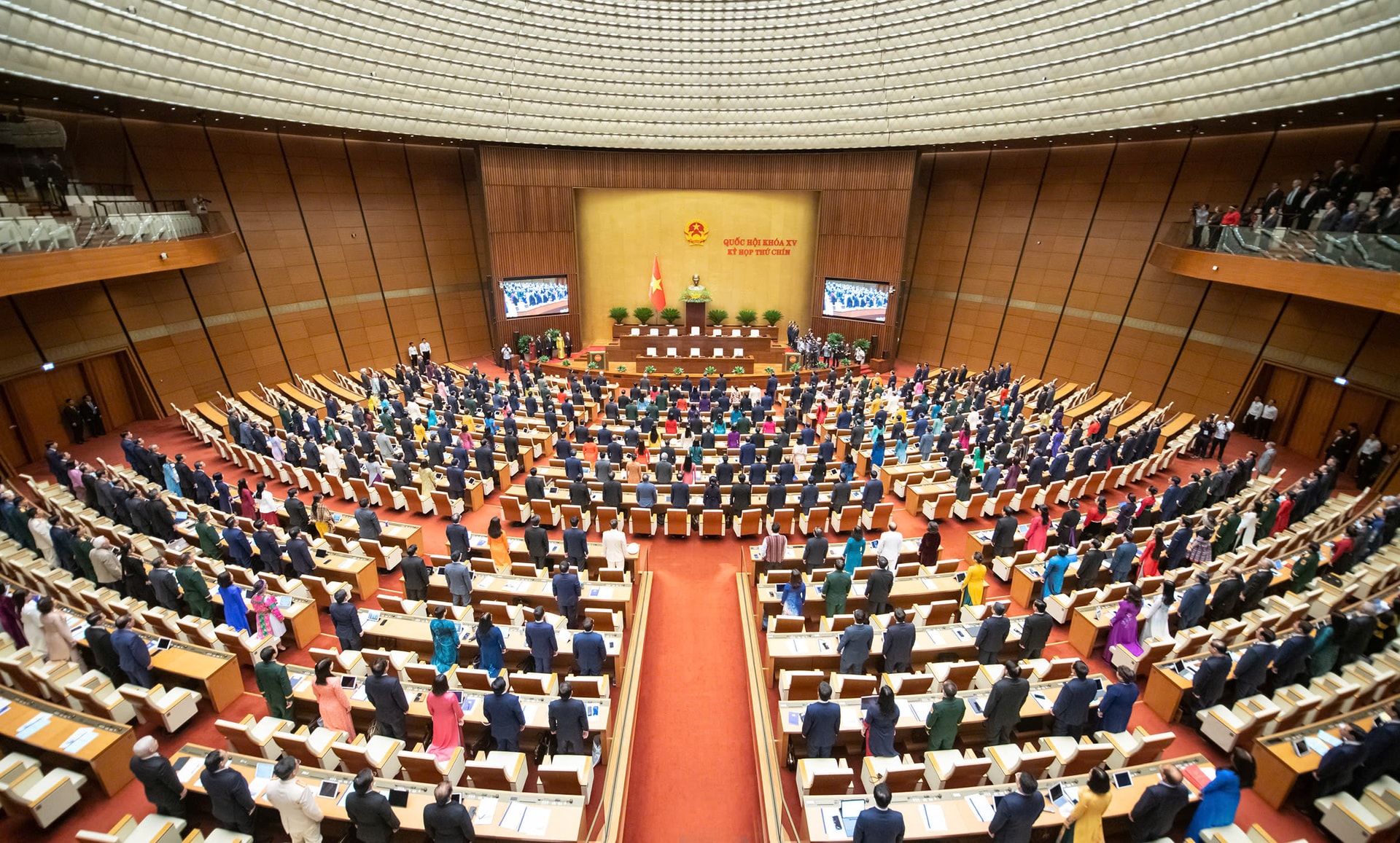 Khai mạc trọng thể kỳ họp thứ chín, Quốc hội khóa XV- Ảnh 5.