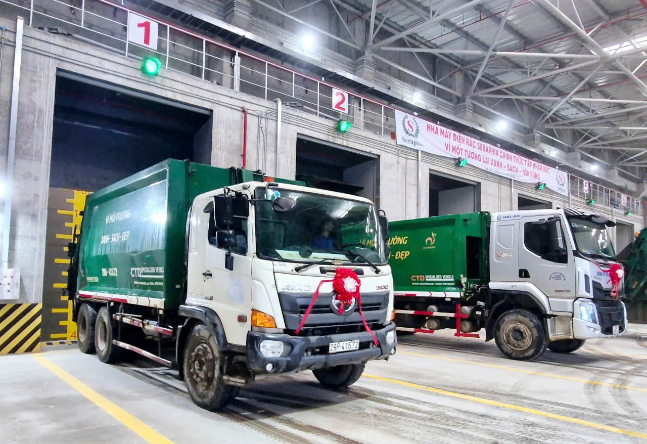 Nhà máy điện rác Seraphin công suất 2.250 tấn/ngày đêm bắt đầu tiếp nhận xử lý rác- Ảnh 5.