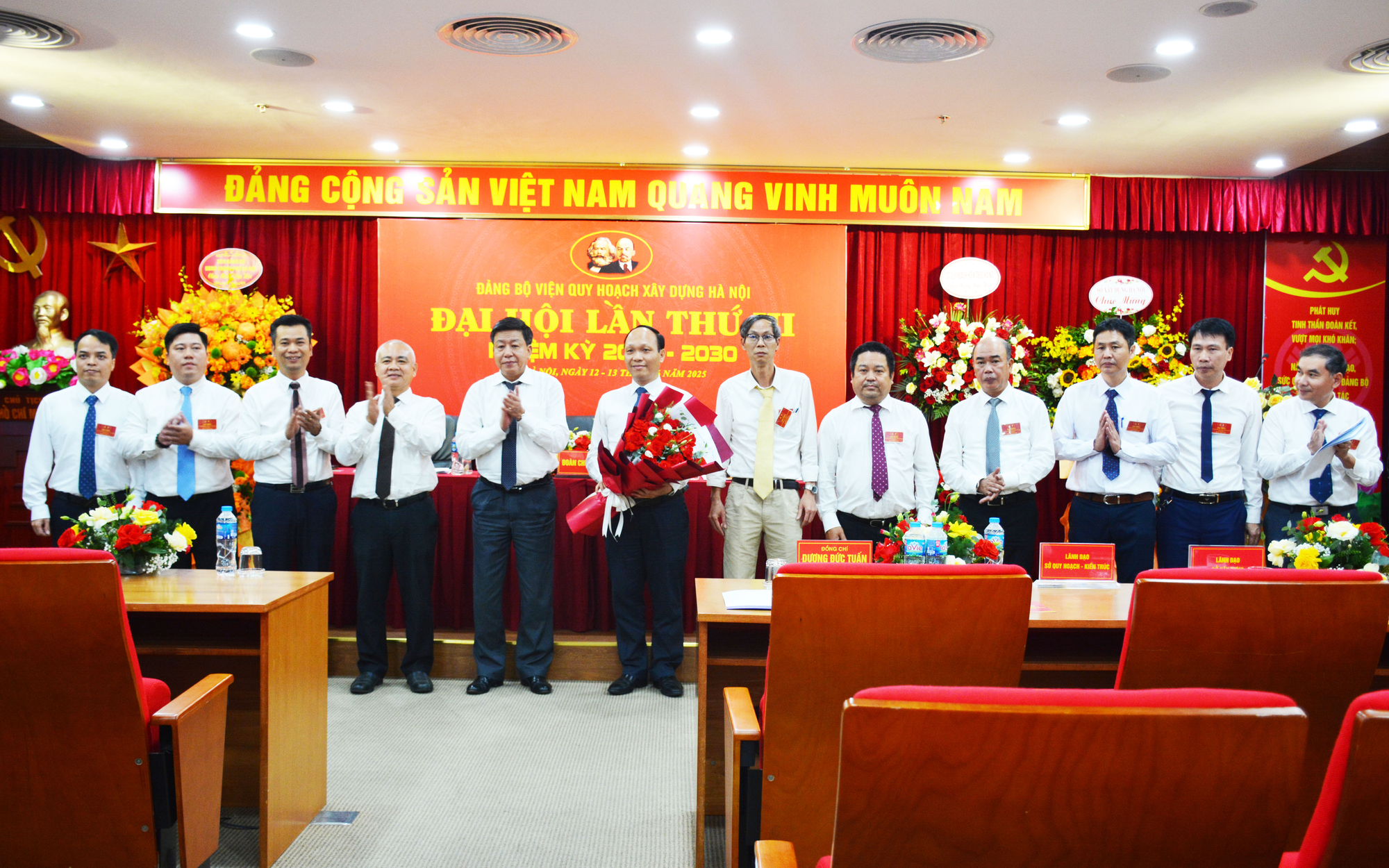 Ra mắt Ban Chấp hành Đảng bộ Viện Quy hoạch xây dựng Hà Nội nhiệm kỳ 2025-2030